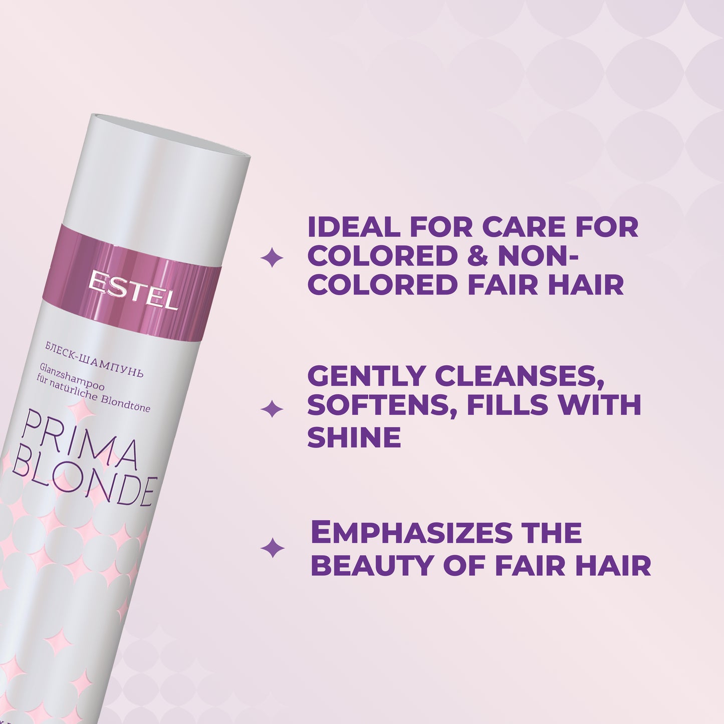 PRIMA BLONDE Gloss Shampoo For Light Hair