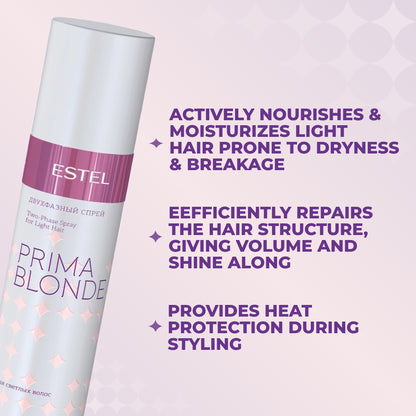 PRIMA BLONDE Two-phase Spray for Light Hair