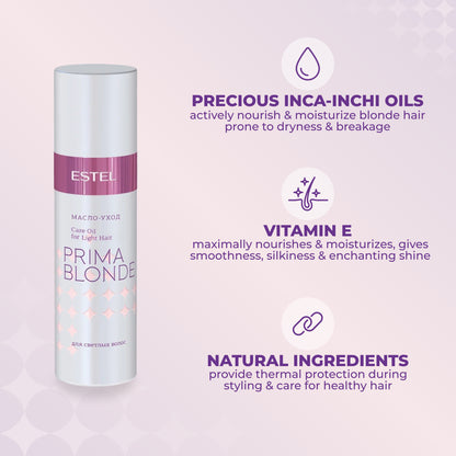 PRIMA BLONDE Care Oil for Light Hair