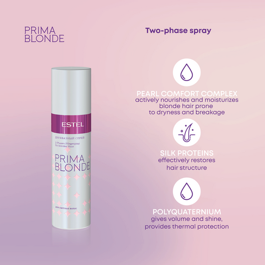 ESTEL PRIMA BLONDE Two Phase Spray for Light Hair